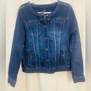 Liverpool Dark Wash Denim Jacket XL